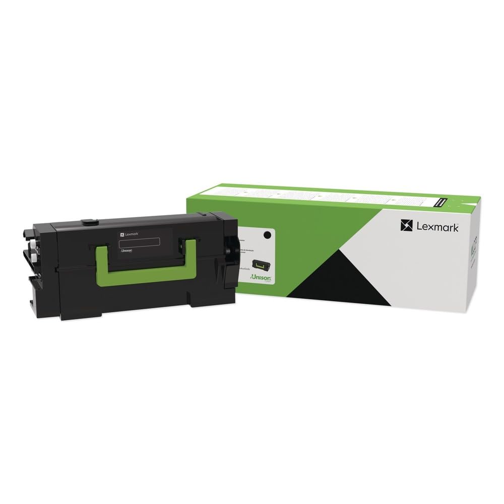 Unison 45000 Page Yield Toner Cartridge for Lexmark Printers, Black (62D1X0E)