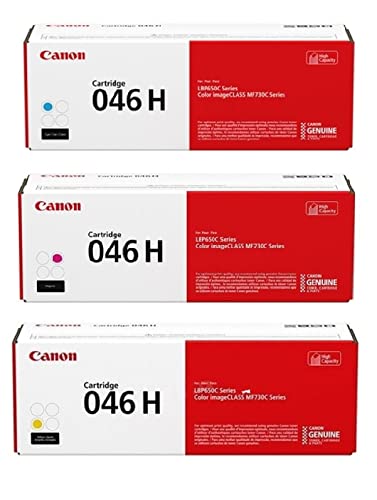 Canon CRG-046H High Yield 3-Color Toner Set