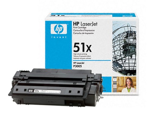 HP Q7551X Toner Cartridge - High Yield - Made [10000 Pages]