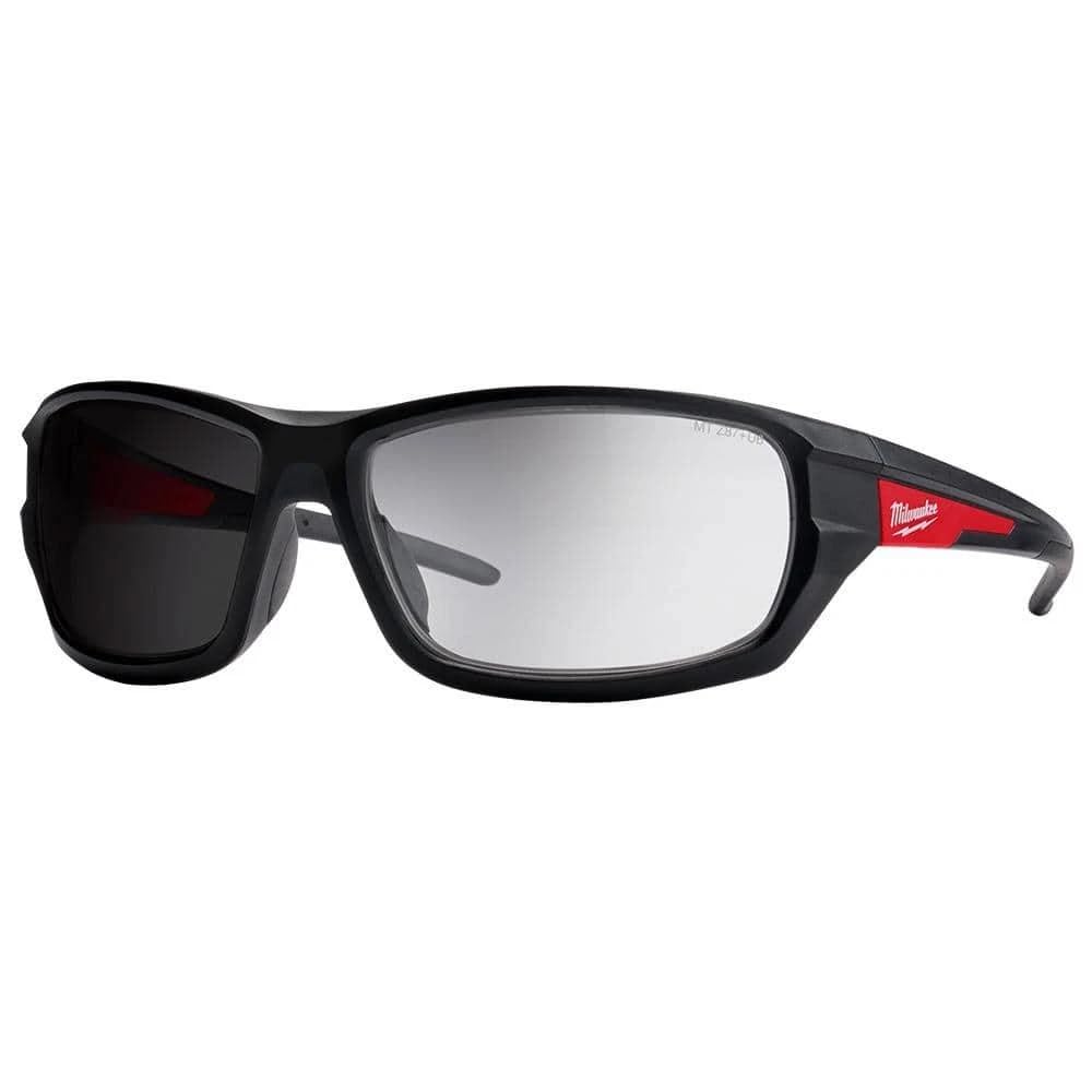 Milwaukee Safety Glasses with Anti-Scratch Transition Lenses 48-73-2128