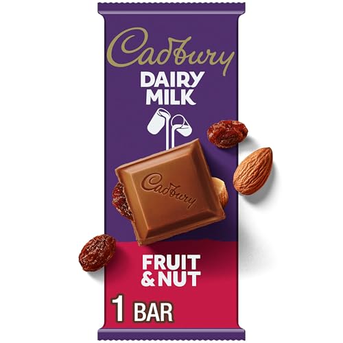 Cadbury Dairy Milk Fruit & Nut Bar 3.5 oz 14ct