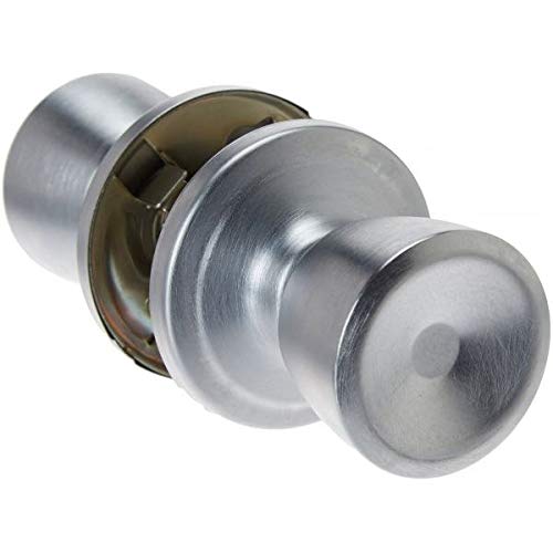Kwikset Abbey Passage Door Knob Satin Chrome