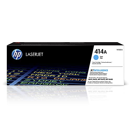 HP 414A Cyan Toner Cartridge W2021A
