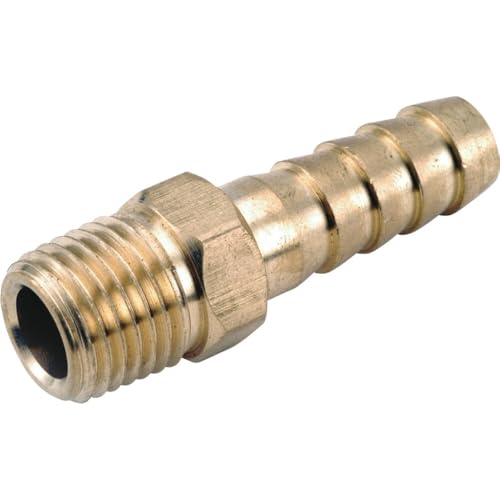 Anderson 757001-0202 Brass Barb Pipe Fitting 1/8 In. MPT (5 Pack)