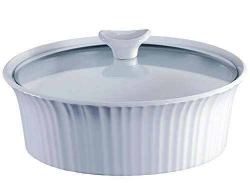 CORINGWARE STONEWARE CASSEROLE