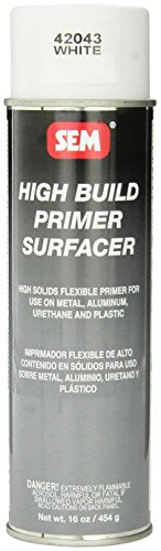 SEM 42043 White High Build Primer 16 oz