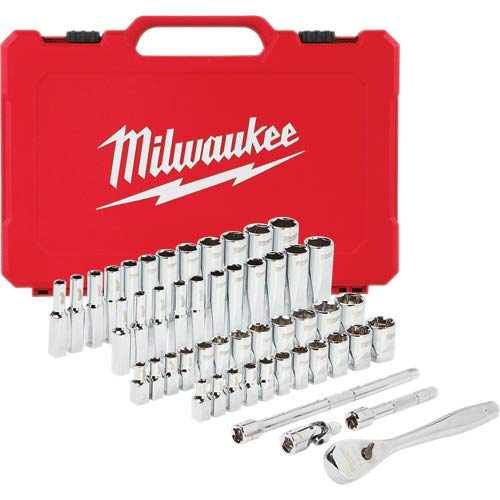 Milwaukee 1/4" Ratchet & Socket Set MLW48-22-9004