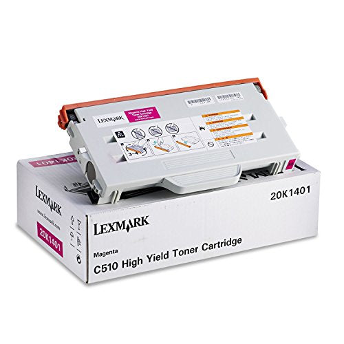 Lexmark 20K1401 High-Yield Toner, 6600 Page-Yield, Magenta-- by BND 734646029124 20K1401