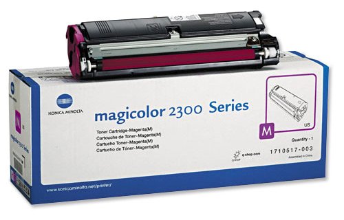 NEW KONICA MINOLTA OEM 1710517003 TONER CARTRIDGE (MAGENTA) For MAGICOLOR2300EN (Toner/Cartridges)
