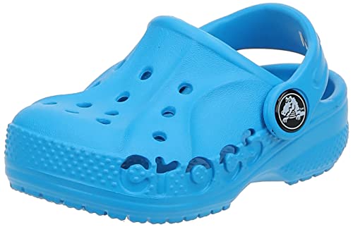 Crocs Unisex-Child Baya Clog, Ocean/Ocean, 1 Little Kid