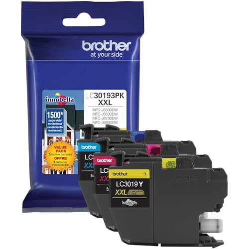 Brother Brand Name Inkjet MFC-J5330DW Super HI Three Color PK LC30193PK