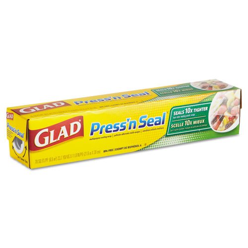 Glad Press'n Seal Plastic Wrap 70 sq ft 12 Rolls