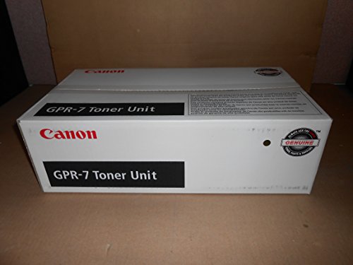 Canon GPR7 Copier Toner for Imagerunner 8500, Black, 2/BX in Retail Packaging