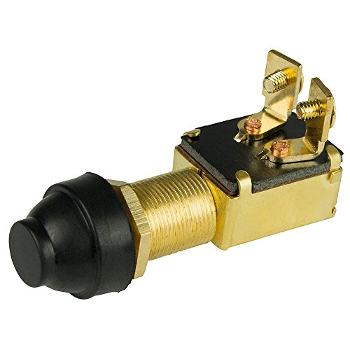 BEP 2 Position SPST Off/(On) Push Button Switch