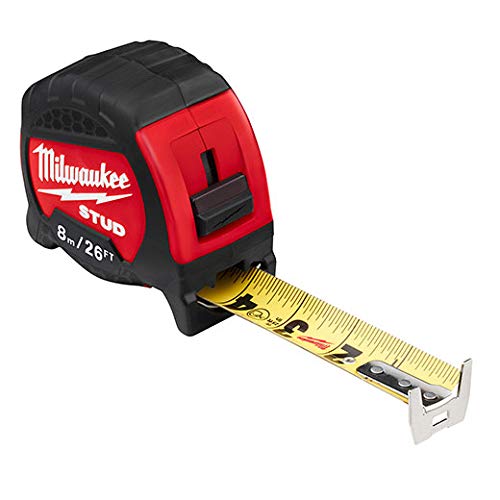 Milwaukee GEN II Stud Tape Measure 8m/26ft