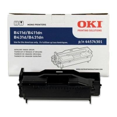 OKI 44574301 44574301 Drum, 30,000 Page-Yield, Black