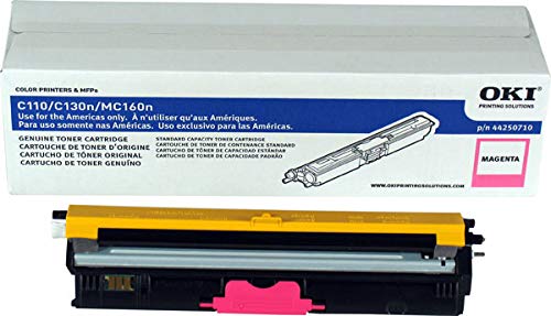 OKI Magenta Toner Cartridge, 1500 Yield (44250710)