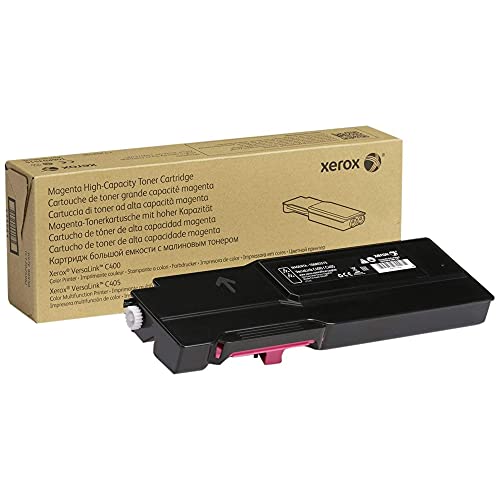 Xerox Genuine Xerox Magenta High Capacity Toner Cartridge (106R03515) - 4,800 Pages for use in VersaLink C400/C405