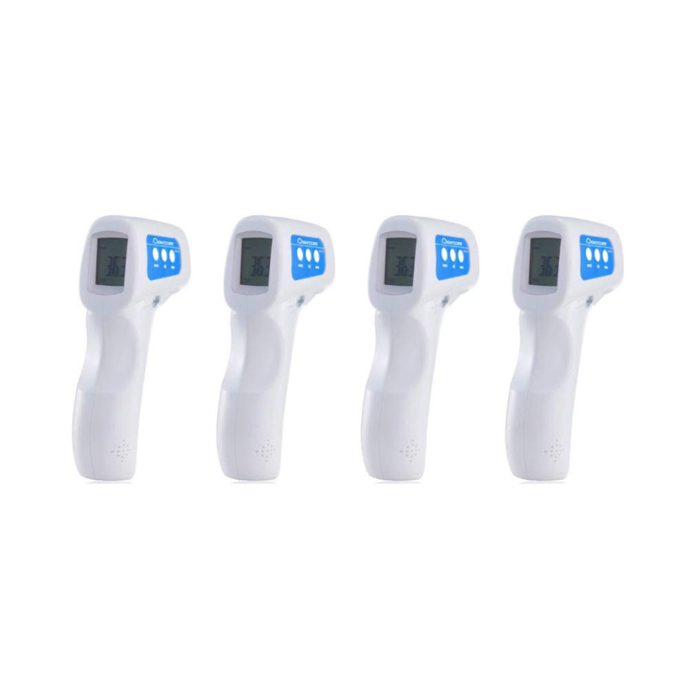 Veridian Berrcom No-Contact Infrared Thermometer, 4-Pack