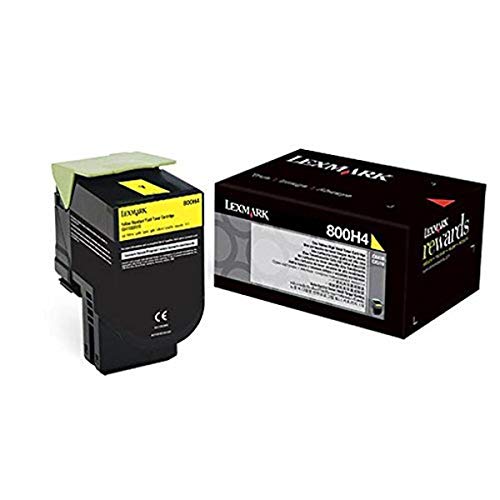 Lexmark CX410/510 Yellow High Yield Toner, 3000 Pages