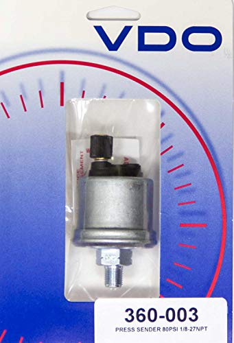VDO Pressure Sender 80 PSI 1/8-27 NPTF