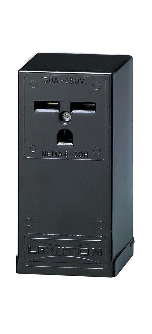 Leviton Black 30 A 250 V 2 Pol