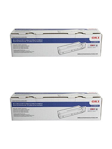 OKI 45807101 Toner Cartridge 2-Pack
