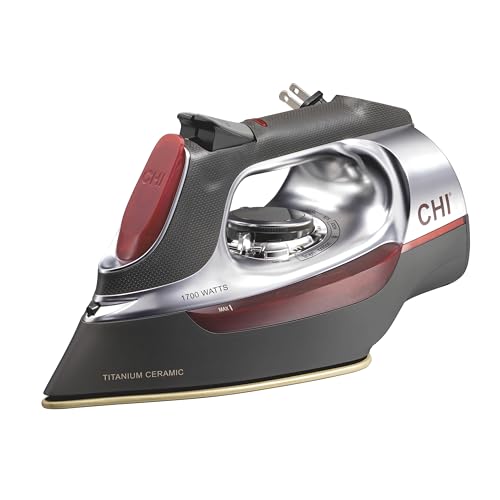 CHI Retractable Cord Steam Iron 1700W
