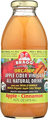 Bragg Apple Cider Vinegar Drink - Apple & Cinnamon, 473ml Bottle