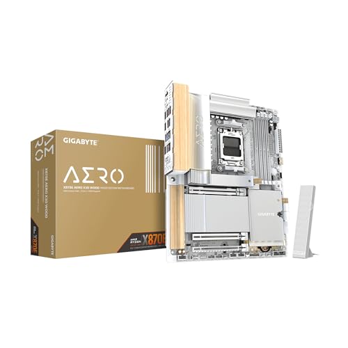 GIGABYTE X870E AERO X3D Wood ATX Motherboard