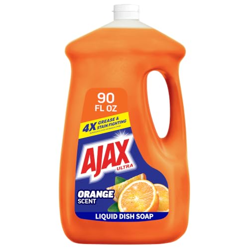 Ajax Ultra Liquid Dish Soap Orange 90 fl oz