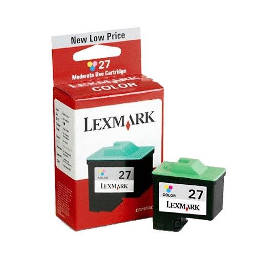 Lexmark 27 Color Ink Cartridge 10N0227