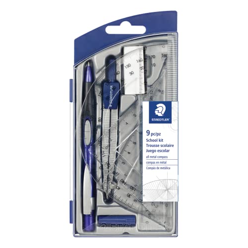 STAEDTLER 9-Piece Math Set 550 60S9-202