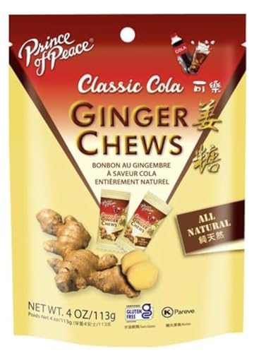Prince Classic Cola Ginger Chews 4oz, 12-Pack