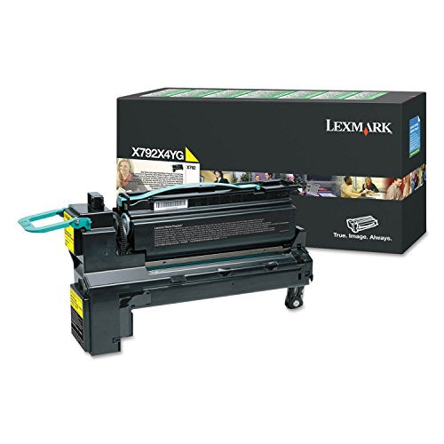 Lexmark X792X4YG Extra High-Yield Toner Yellow