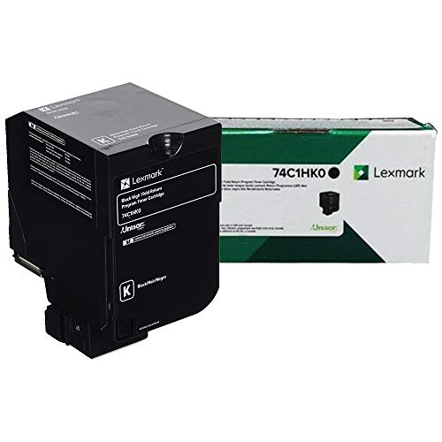 Lexmark 74C1HK0 High Yield - black - original - toner cartridge LCCP, LRP - for Lexmark CS720de, CS720dte, CS725de, CS725dte