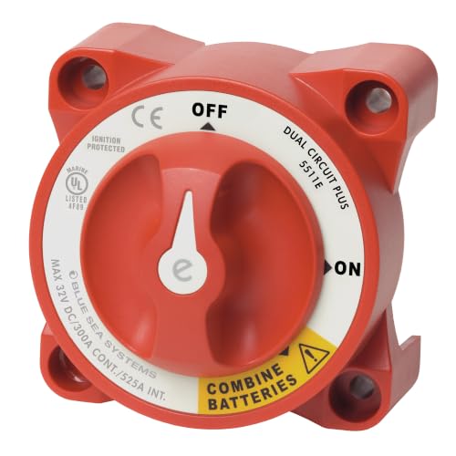 Blue Sea Systems 5511e Battery Switch 350A 32V
