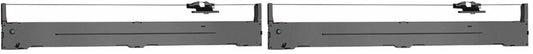 Epson S015335 Ribbon, Black (Pack of 2)