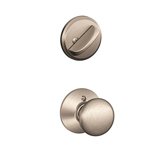 Schlage F59 PLY 619 Plymouth Interior Knob & Deadbolt