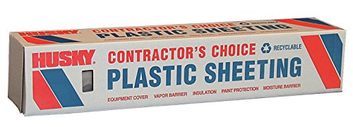 POLY AMERICA CF0608C 8-Feet X 100-Feet 6 Mil Clear Poly Film