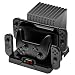 snakebyte DUAL CHARGE BASE S - Nintendo Switch charging station incl. Type-C cable, all-in-one organiser (10 games), charging function for 1 Pro Controller and 2 Joy-Cons, docking station, LED display