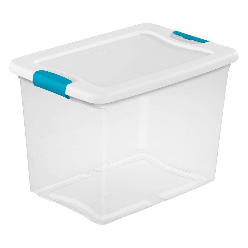 Sterilite 25 Quart Latching Box - Clear