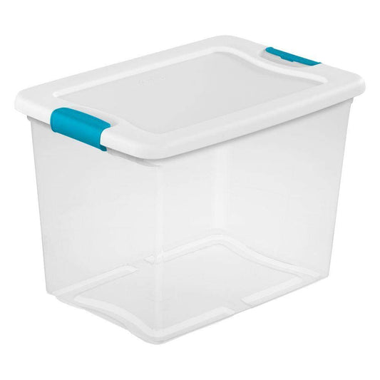 Sterilite 25 Quart Latching Box - Clear