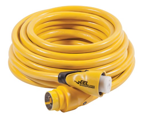 Marinco CS503-50 EEL Cordset 50A 125V 50ft Yellow