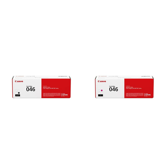 Canon Genuine Black & Magenta Toner 2-Pack 1250C001/1248C001
