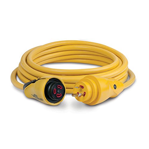 Marinco EEL Cordset CS30-25 30A 125V 25ft Yellow