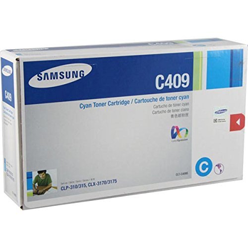 Samsung CLT-C409S Cyan Toner Cartridge 1K Yield