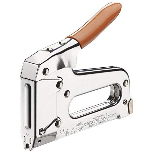 Arrow T25 Low Voltage Wire Staple Gun, Fits up to 1/4-Inch Wires (Four Pack)