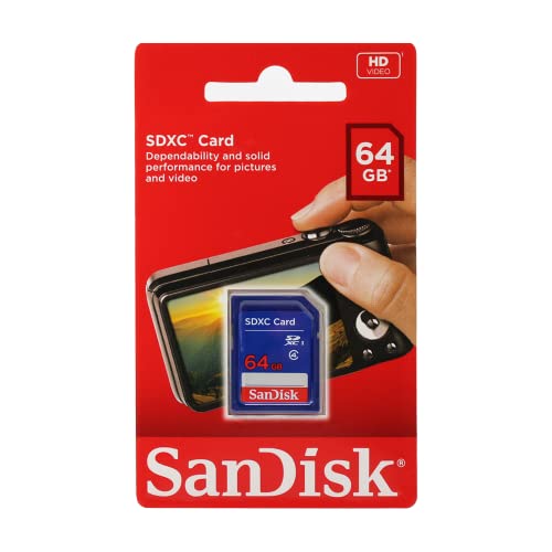 SanDisk 64GB Class 4 SDXC Flash Memory Card SDSDB-064G-B35
