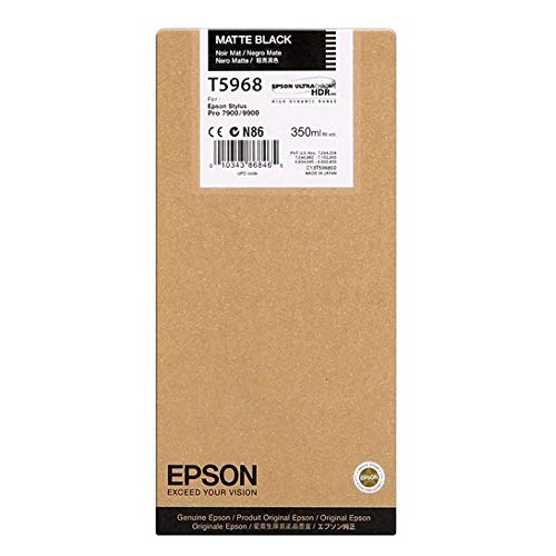 Epson UltraChrome HDR Ink Cartridge 350ml Matte Black T596800